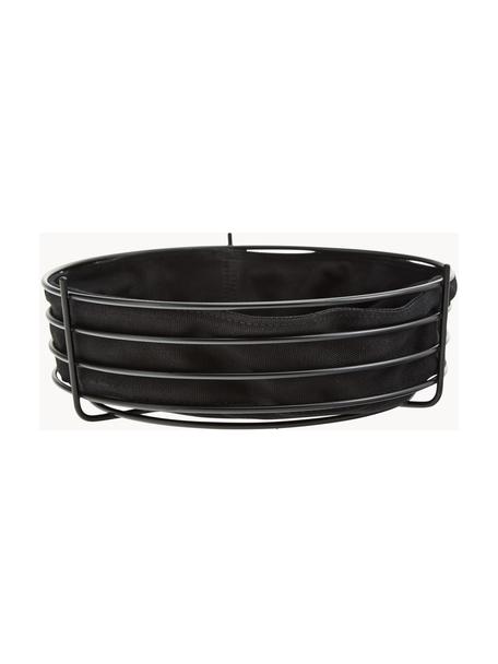 Panera Gola, bolsa extraíble, Funda: algodón, Negro, Ø 26 x Al 8 cm