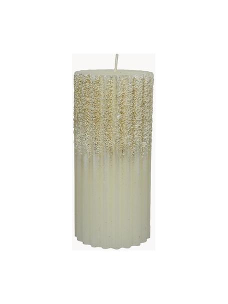 Bougie de Noël Angel, Cire, Blanc crème, doré, Ø 7 x haut. 15 cm