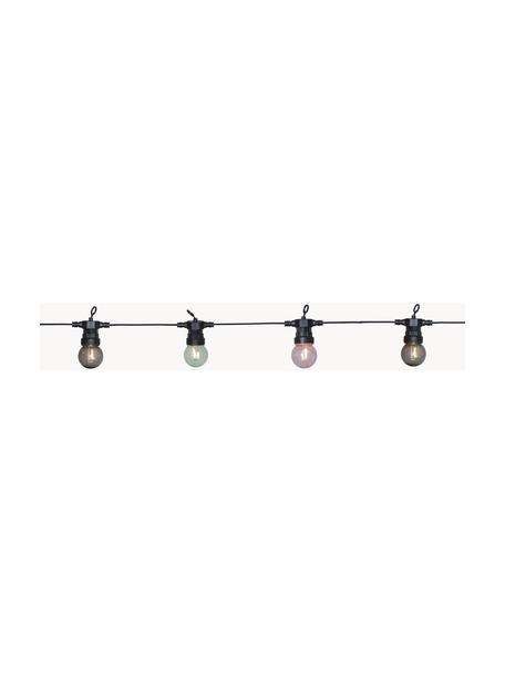 Guirlande lumineuse LED Circus, 855 cm, 20 ampoules, Noir, multicolore, long. 855 cm