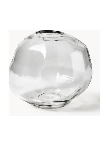 Skleněná váza Pebble, Ø 28 cm, Sklo, Transparentní, Ø 28 cm, V 28 cm