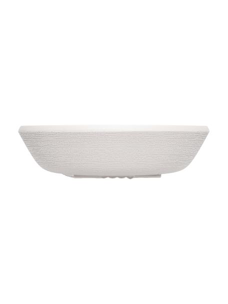 Hlboký tanier z melamínu Trama, 4 ks, Melamín, Svetlosivá, Ø 21 x V 6 cm