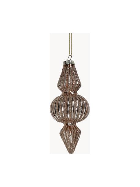 Ozdoba na vánoční stromeček Baroque, Ø 16 cm, Sklo, Zlatá, Ø 6 cm, V 16 cm
