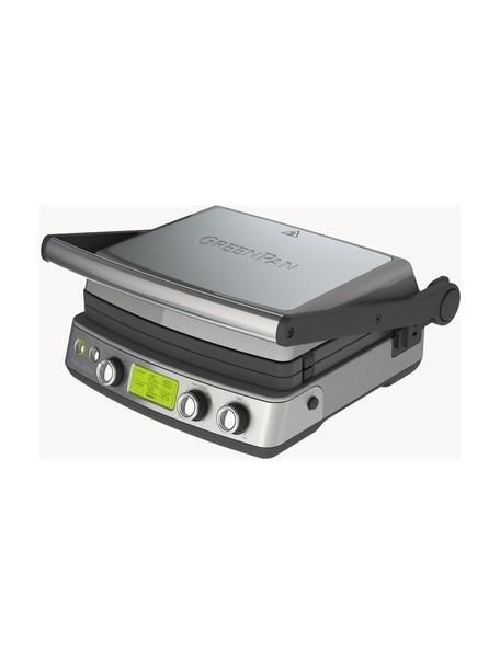 Grill a contatto multifunzionale con rivestimento antiaderente Elite, 7in1, Grigio, Larg. 41 x Alt. 23 cm