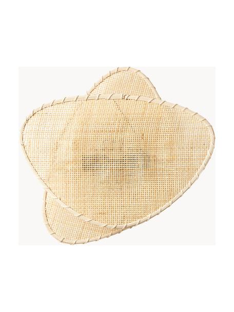 Aplique de bambú Tericita, Pantalla: bambú, Bambú, An 47 x Al 44 cm