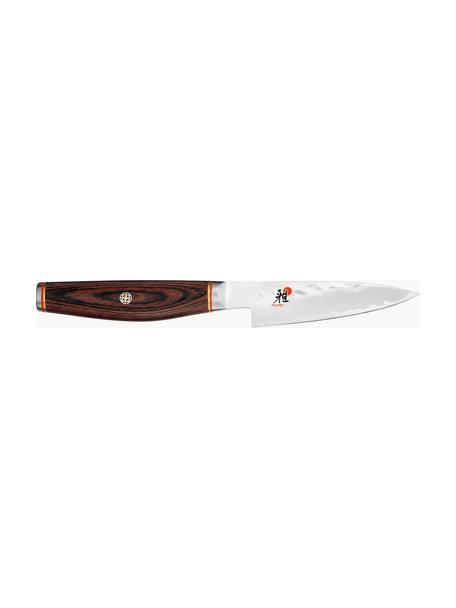 Shotoh mes Miyabi, Mes: staalkwaliteit MC63, Zilverkleurig, donker hout, L 21 cm