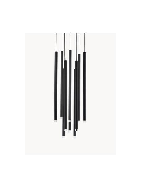 Dimmbare LED-Pendelleuchte Dandia, Schwarz, Ø 41 cm