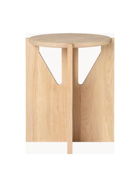 Odkládací stolek z dubového dřeva Future, Masivní dubové dřevo

Tento produkt je vyroben z udržitelných zdrojů dřeva s certifikací FSC®., Dubové dřevo, Ø 36 cm, V 42 cm