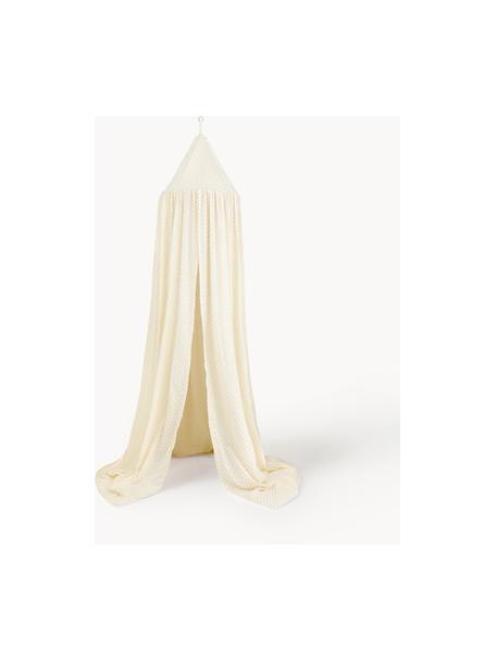 Baldacchino per letto in cotone organico Capri, Capri, Ø 50 x Alt. 220 cm