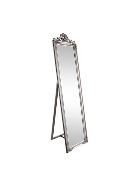 Espejo de pie Miro, con marco de madera, Espejo: cristal, Plateado, An 45 x Al 180 cm
