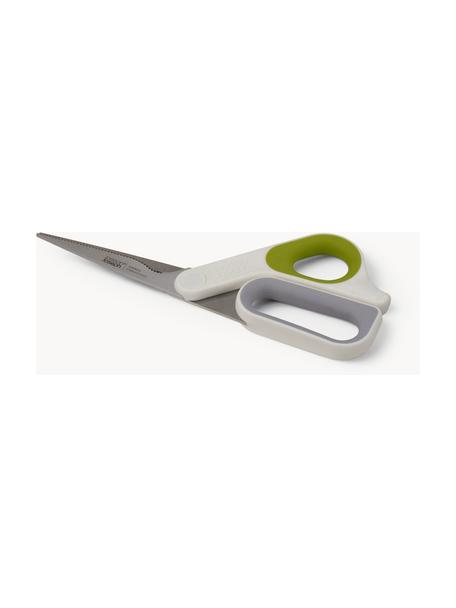 Ciseaux de cuisine PowerGrip, Vert, gris clair, blanc cassé, larg. 9 x long. 22 cm