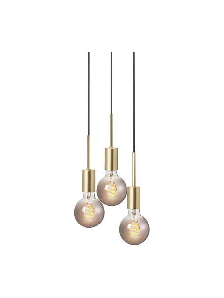 Lampa wisząca Paco, Odcienie mosiądzu, Ø 18 x W 17 cm