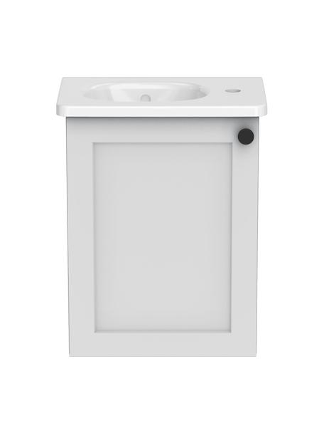 Koupelnová skříňka s umyvadlem Rafaella, Š 45 cm, Světle šedá, Š 45 cm, V 58 cm
