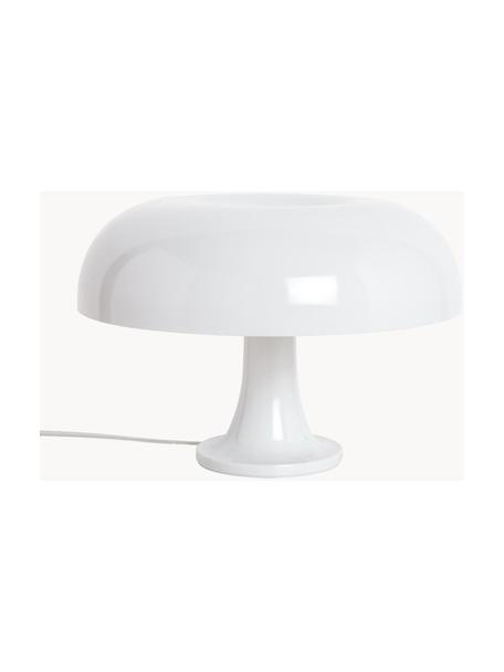 Stolní lampa Nessino, Polykarbonát, Bílá, Ø 32 cm, V 22 cm