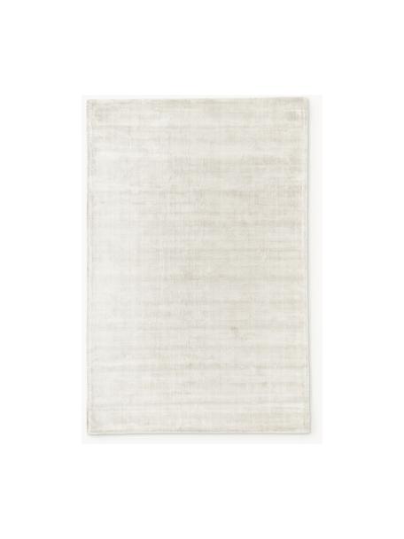 Tapis en viscose tissé main Jane, Blanc cassé, larg. 200 x long. 300 cm (taille L)