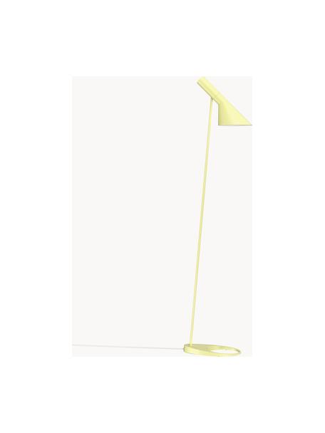 Kleine vloerlamp AJ, Lamp: gecoat staal, Lichtgeel, H 130 cm