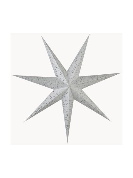 Estrella luminosa de papel Icilinia, Papel, Plateado, An 80 x Al 80 cm