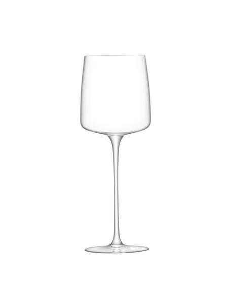 Verres à vin blanc Metropolitan, 4 pièces, Verre, Transparent, Ø 8 x haut. 22 cm, 350 ml
