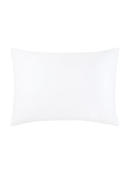 Funda de almohada de satén Comfort, Blanco, An 50 x L 70 cm