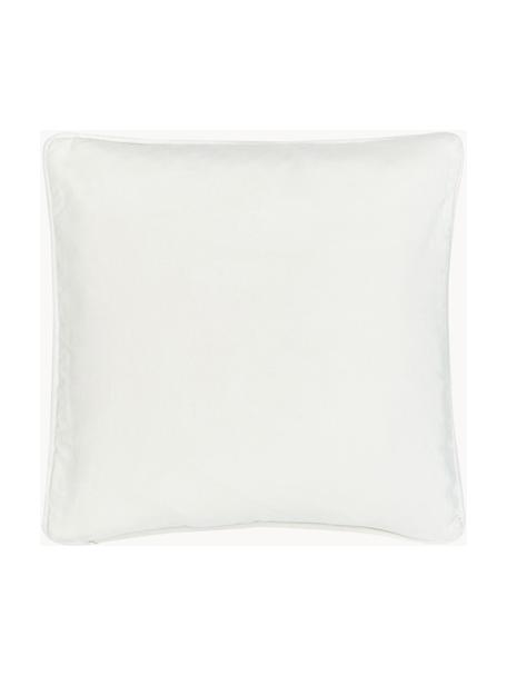 Samt-Kissenhülle Dana, 100% Baumwollsamt, Off White, B 40 x L 40 cm
