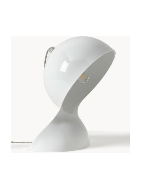 Petite lampe à poser Dalù, Polycarbonate, Blanc, Ø 18 x haut. 26 cm