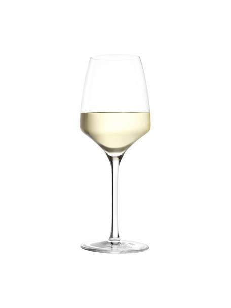 Krištáľové poháre na biele víno Experience, 6 ks, Krištáľové sklo, Priehľadná, Ø 8 x V 21 cm, 285 ml