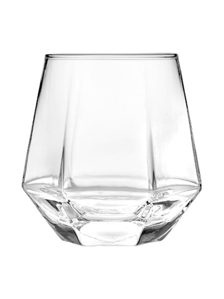 Ručně foukané sklenice Jaxon, 4 ks, Sklo, Transparentní, Ø 9 cm, V 10 cm, 310 ml