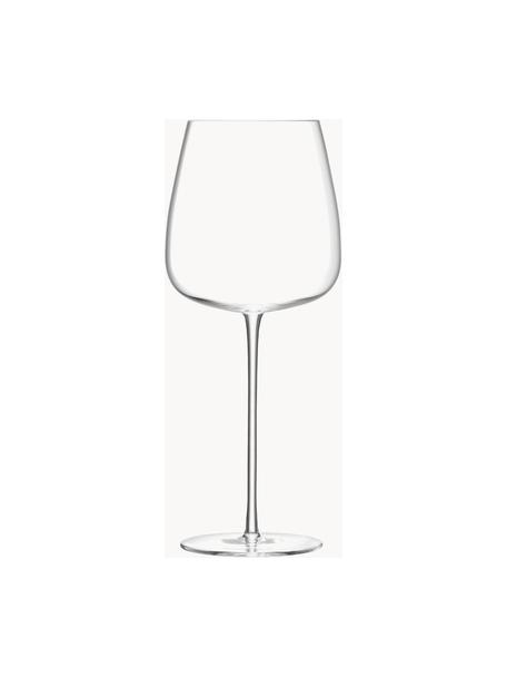 Filigrane mundgeblasene Rotweingläser Wine Culture, 2 Stück, Glas, Transparent, Ø 11 x H 26 cm, 715 ml