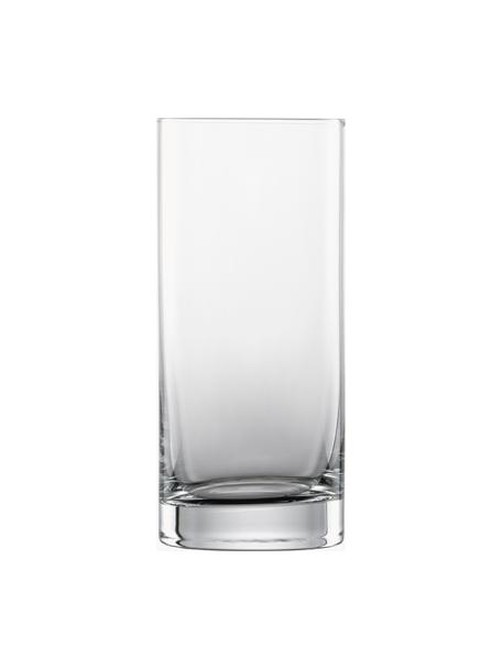 Verres à long drink en cristal Tavoro, 4 pièces, Verre cristal Tritan, Transparent, Ø 7 x haut. 16 cm, 460 ml