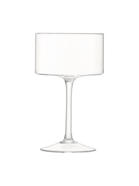 Bicchiere cocktail in vetro soffiato Otis 4 pz, Vetro, Trasparente, Ø 10 x Alt. 16 cm, 280 ml