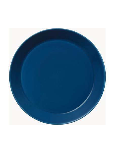 Assiette plate en porcelaine Teema, Vitro-porcelaine, Bleu foncé, Ø 26 cm