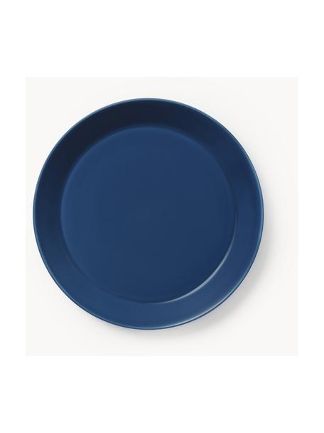 Assiette plate en porcelaine Teema, Vitro-porcelaine, Bleu foncé, Ø 26 cm