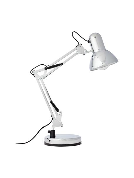 Lampa biurkowa Henry, Odcienie chromu, S 16 x W 50 cm