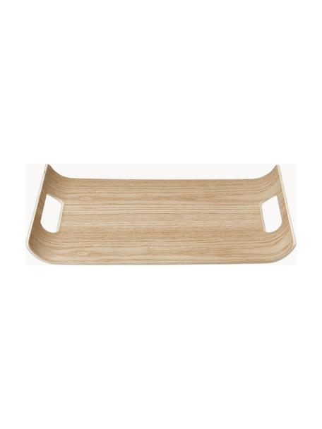 Decoratief dienblad Wilo van hout, B 36 cm, Hout, Licht hout, B 36 x L 25 cm