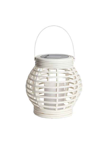 Lampe - bougie solaire d'extérieur LED Lantern, Blanc, larg. 16 x haut. 16 cm