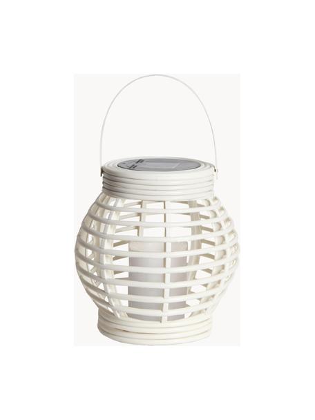 Candela solare a LED Lantern, Bianco, Larg. 16 x Alt. 16 cm