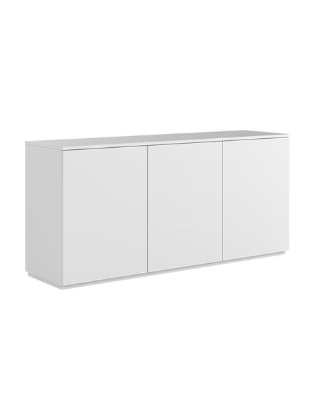Weißes Sideboard Join mit Türen, Mitteldichte Holzfaserplatte, lackiert, FSC®-zertifiziert, Weiß, B 180 x H 84 cm