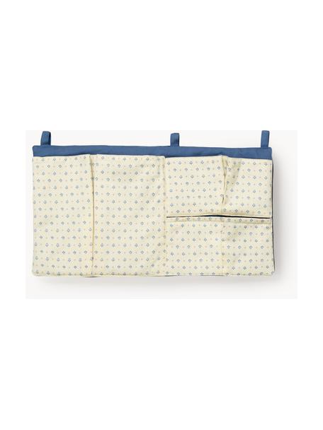 Poche de lit en coton bio Capri, Capri, larg. 42 x long. 24 cm