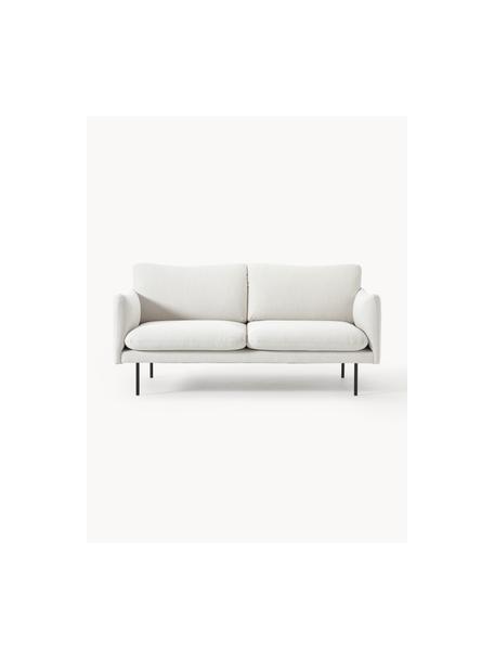 Sofa Moby (2-Sitzer), Bezug: Polyester Der hochwertige, Gestell: Massives Kiefernholz, Webstoff Off White, B 170 x T 95 cm