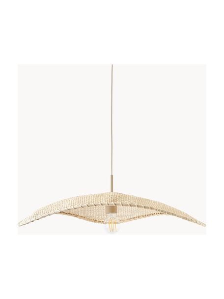 Suspension en rotin Senja, Beige, larg. 65 x prof. 46 cm