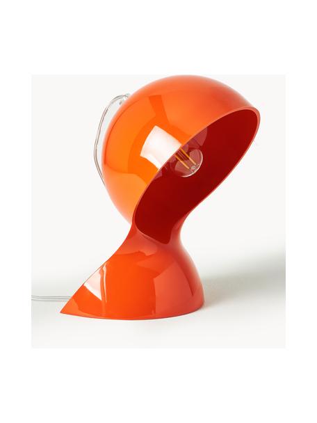 Stolní lampa Dalu, Oranžová, Š 18 cm, V 26 cm