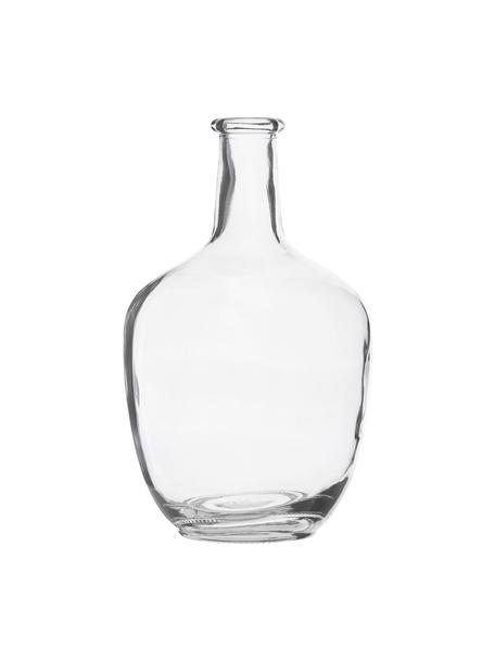 Grote glazen vaas Glassyia, Glas, Transparant, Ø 17 x H 31 cm