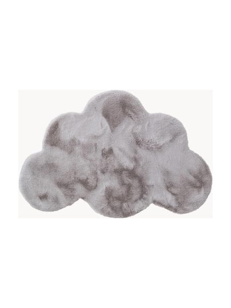 Hochflor-Kinderteppich Dave, 100 % Polyester, Grau, B 80 x L 120 cm (Größe XS)