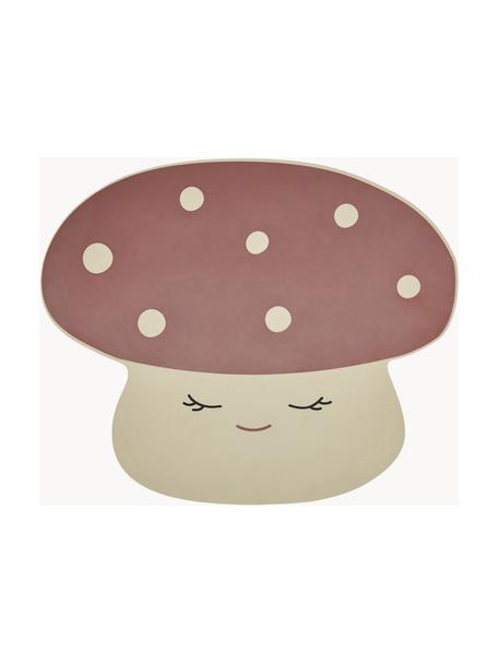 Podkładka Mushroom, Silikon, Brudny różowy, jasny beżowy, S 36 x D 43 cm