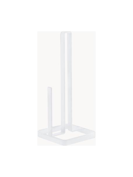 Portarotolo da cucina Tower, Acciaio rivestito, Bianco, Larg. 11 x Alt. 27 cm