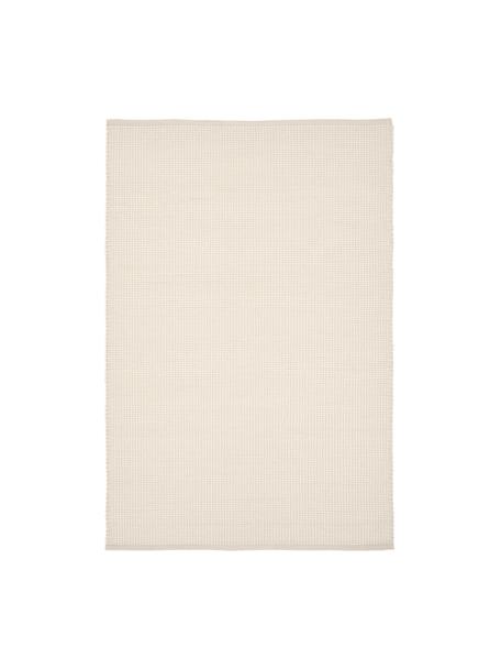 Ručně tkaný vlněný koberec Amaro, Krémově bílá, Š 200 cm, D 300 cm (velikost L)