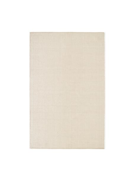 Tapis en laine tissé main Amaro, Blanc crème, beige, larg. 200 x long. 300 cm (taille L)