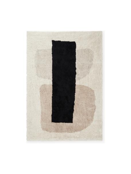 Ručne tkaný vlnený koberec Monolith, 100 % vlna
V prvých týždňoch používania môžu vlnené koberce uvoľňovať vlákna, tento jav zmizne po niekoľkých týždňoch používania, Odtiene béžovej, čierna, Š 170 x D 240 cm (veľkosť M)