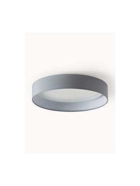 Plafoniera a LED Helen, Cornice: metallo, Grigio, Ø 35 x Alt. 7 cm