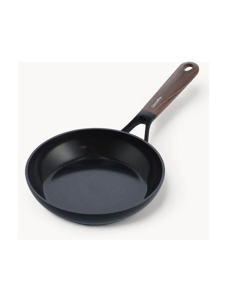 Padella con manico in legno Eco Smartshape, Manico: acciaio inossidabile rive, Nero, Ø 20 x Alt. 8 cm