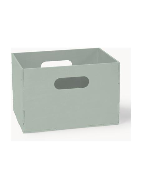 Boîte de rangement en bois Kiddo, Bois de bouleau, laqué

Ce produit est fabriqué à partir de bois certifié FSC® issu d'une exploitation durable, Vert sauge, larg. 34 x prof. 24 cm